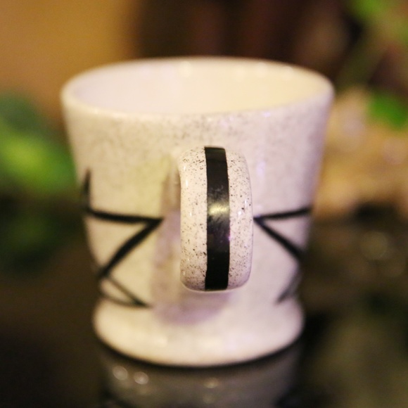 Century House Coffee Cup Mug Dated 1954 Black and White Graphic Bird Design - Picture 11 of 14